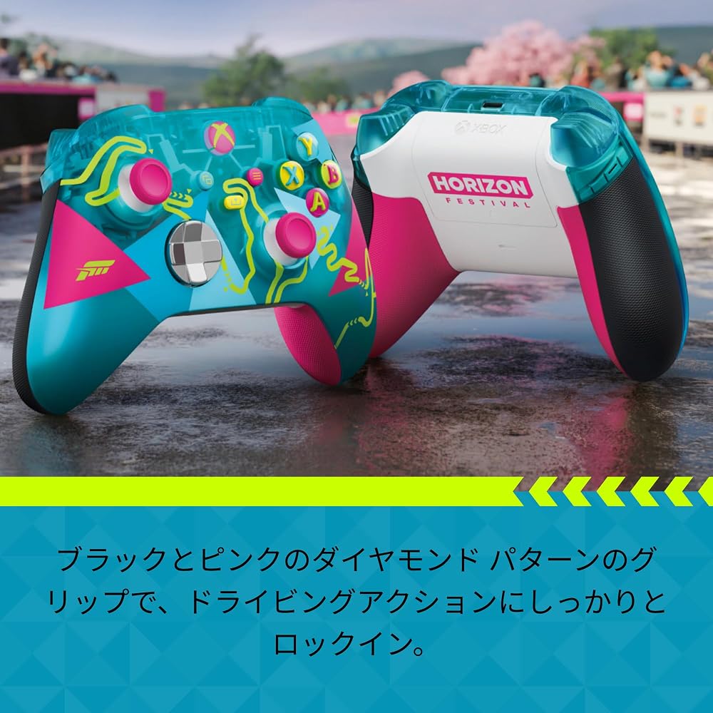 マイクロソフト Xbox ワイヤレス コントローラー Forza Horizon 6 限定エディション Bluetooth対応 EP2-42280
