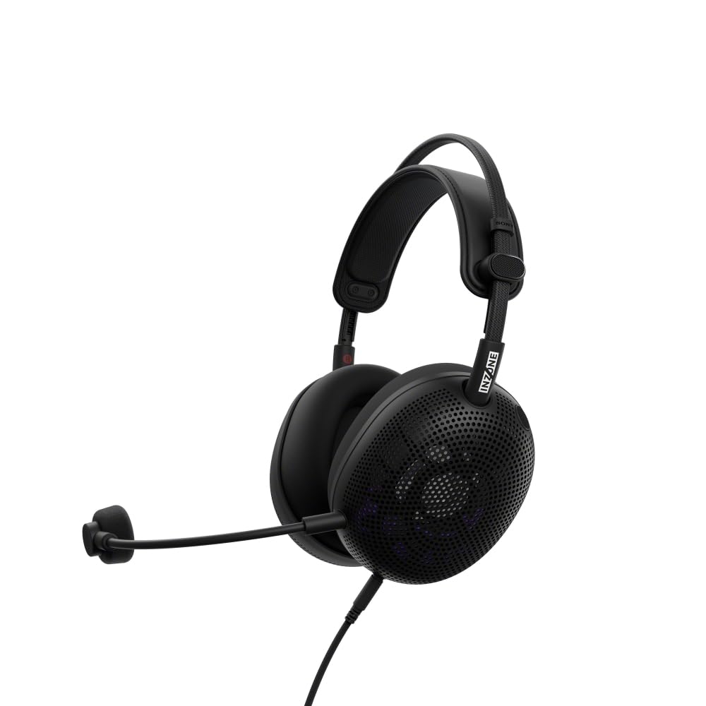 ソニー 開放型ゲーミングヘッドセット INZONE H6 Air 有線 3.5mm マイク付き 軽量199g PC/PS5 ブラック MDR-G600