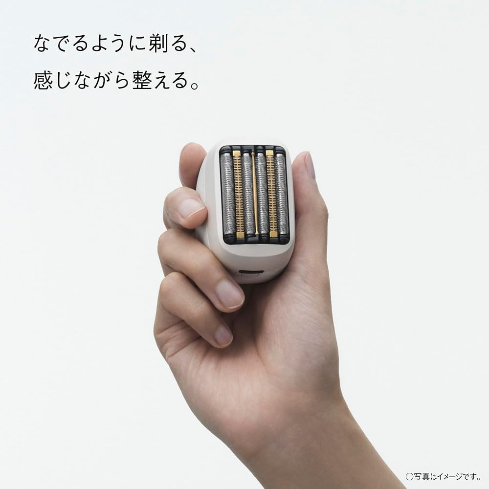 パナソニック メンズシェーバー ラムダッシュ パームインPRO 6枚刃 石目調タイプ マーブルホワイト ES-P650U-W