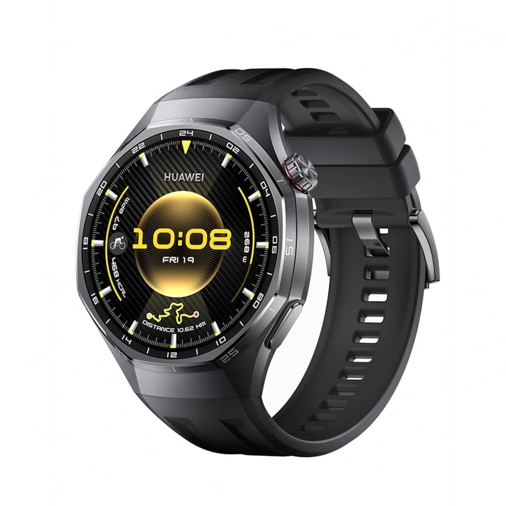 ファーウェイ スマートウォッチ HUAWEI WATCH GT 6 Pro 46mm ブラック GPS 心電図 21日間バッテリー Atum-B29F