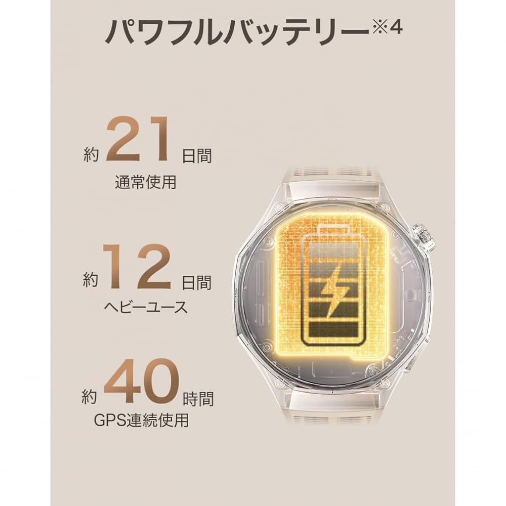 ファーウェイ スマートウォッチ HUAWEI WATCH GT 6 Pro 46mm ブラック GPS 心電図 21日間バッテリー Atum-B29F
