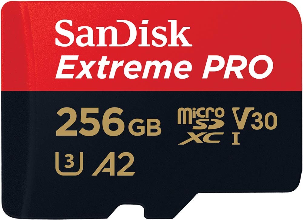 サンディスク microSDXCカード 256GB Extreme PRO UHS-I U3 V30 A2 読込200MB/s SDアダプター付 SDSQXCD-256G-GN6MA