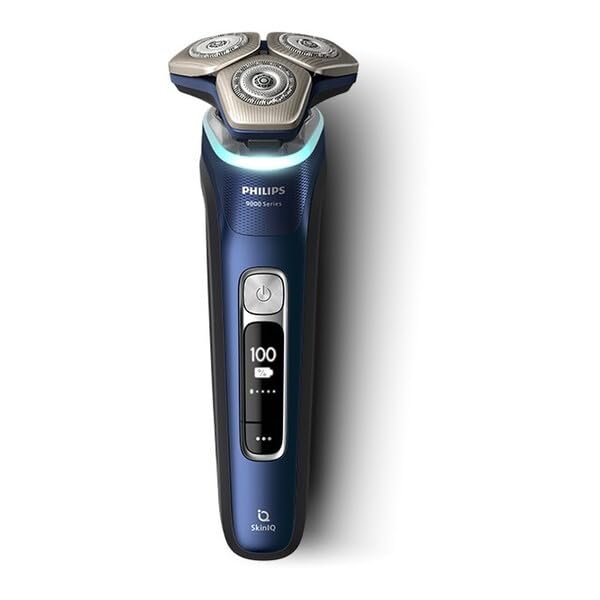 フィリップス メンズシェーバー S9000シリーズ 回転式 3枚刃 充電式 アドリアブルー S9980/30 PHILIPS