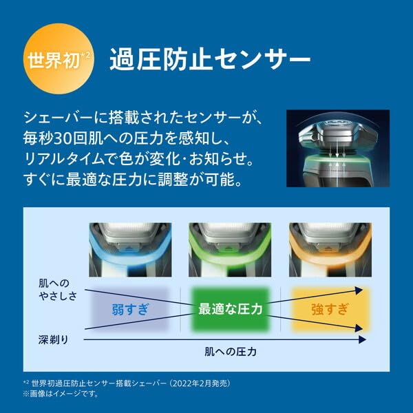 フィリップス メンズシェーバー S9000シリーズ 回転式 3枚刃 充電式 アドリアブルー S9980/30 PHILIPS