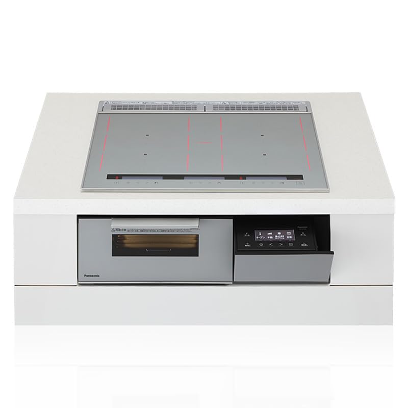 パナソニック ビルトインIHクッキングヒーター 幅60cm IH3口 単相200V 鉄・ステンレス対応 シルバー KZ-S1F6S