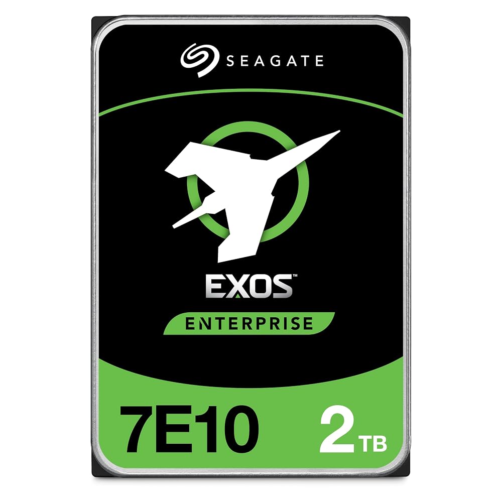 シーゲイト Exos 7E10 3.5インチ 内蔵HDD 2TB SATA 6Gb/s 7200rpm キャッシュ256MB ST2000NM017B