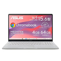 ASUS ピュアグレー Chromebook CM15 ノートパソコン 15.6インチ Kompanio 540 メモリ4GB 64GB CM1505CM4A-464GY