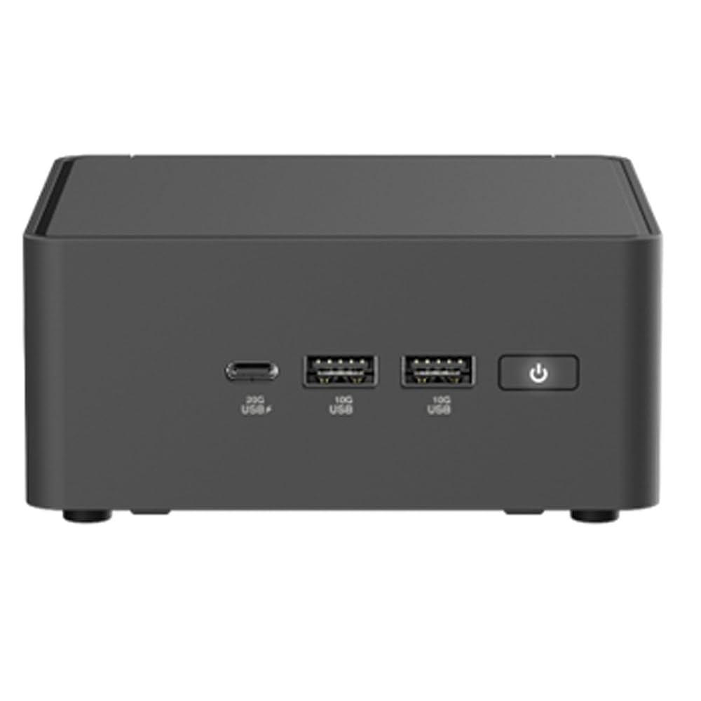 ASUS ミニPC NUC 15 Pro キット ベアボーン Intel Core Ultra 5 225H Wi-Fi 7 Thunderbolt 4 RNUC15CRHU500000I