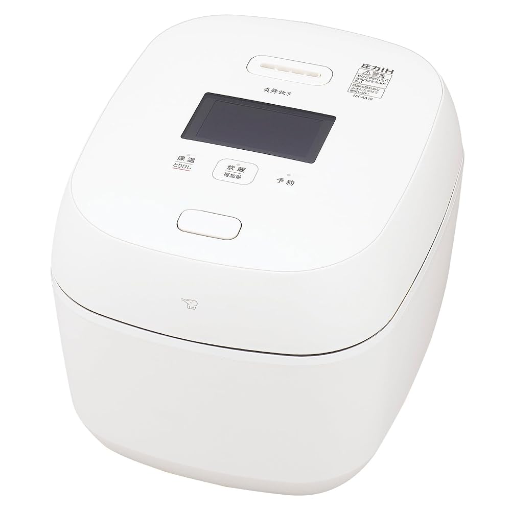象印マホービン 炊飯器 1升 炎舞炊き IH 日本製 白 NX-AA18-WZ