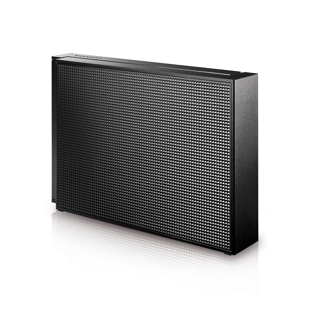 アイ・オー・データ 外付けHDD 24TB CMRドライブ USB 5Gbps 診断・データ抹消アプリ付 横置き縦置き HDCX-UT24P/E