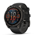 ガーミン GARMIN スマートウォッチ fenix 8 AMOLED 47mm Sapphire Ti Carbon Gray DLC/Black 010-02904-27