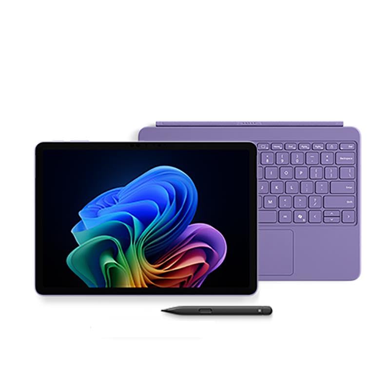 マイクロソフト 2in1 PC Surface Pro 12インチ Snapdragon X Plus 16GB 512GB バイオレット キーボード付 EP2-41607