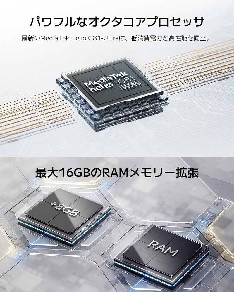 シャオミ Xiaomi SIMフリースマートフォン Redmi 14C 4GB/128GB 6.88インチ 5160mAh セージグリーン 2409BRN2CL