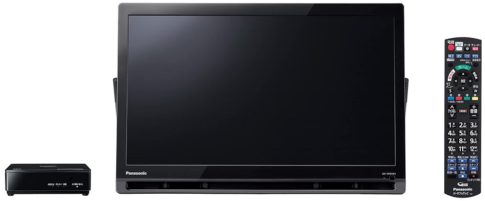 パナソニック ポータブルテレビ 19V型 プライベート・ビエラ ハイビジョン液晶 ネット動画対応 ブラック UN-19FB10H