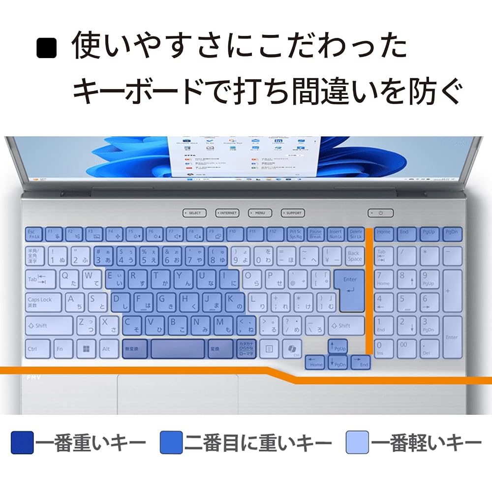 富士通 FMV ノートパソコン WA1-L1 15.6型 Ryzen 7 16GB SSD512GB スーパーマルチ ファインシルバー K0A40006JP