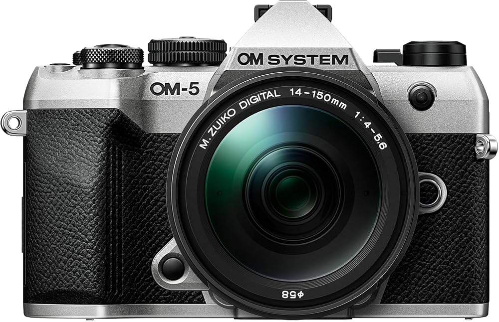 OM SYSTEM ミラーレス一眼カメラ OM-5 Mark II 14-150mm II レンズキット シルバー IP53 V210072SW000