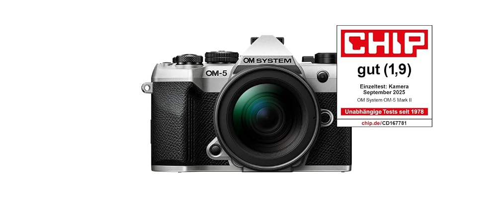 OM SYSTEM ミラーレス一眼カメラ OM-5 Mark II 14-150mm II レンズキット シルバー IP53 V210072SW000