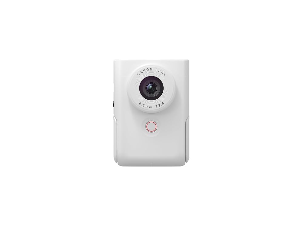 キヤノン Canon Vlogカメラ PowerShot V10 1.0型センサー 小型 ホワイト PSV10WH