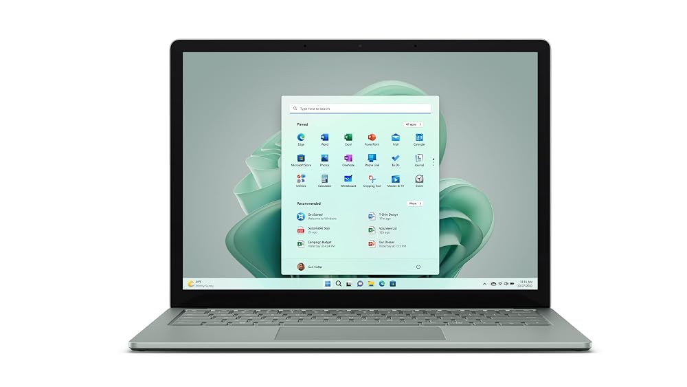マイクロソフト Surface Laptop 5 13.5インチ ノートパソコン Core i5 16GB SSD256GB Office付 セージ S0P-00002