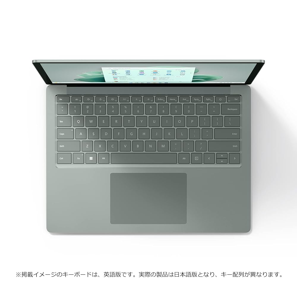 マイクロソフト Surface Laptop 5 13.5インチ ノートパソコン Core i5 16GB SSD256GB Office付 セージ S0P-00002