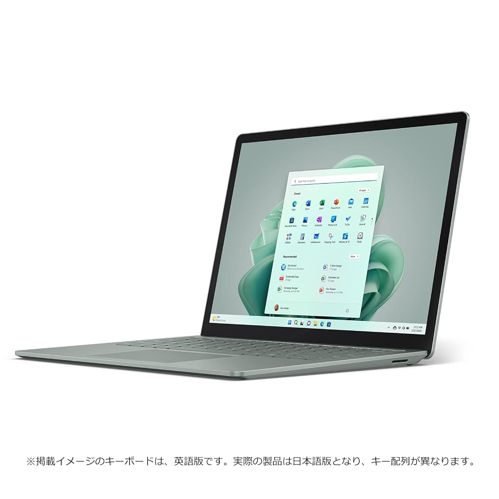 マイクロソフト Surface Laptop 5 13.5インチ ノートパソコン Core i5 16GB SSD256GB Office付 セージ S0P-00002