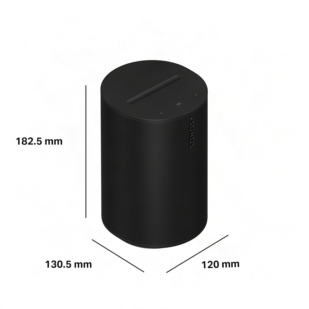Sonos Era 100 SL ソノス ワイヤレススピーカー マイク非搭載 Wi-Fi Bluetooth ステレオ ブラック E10SLJP1BLK