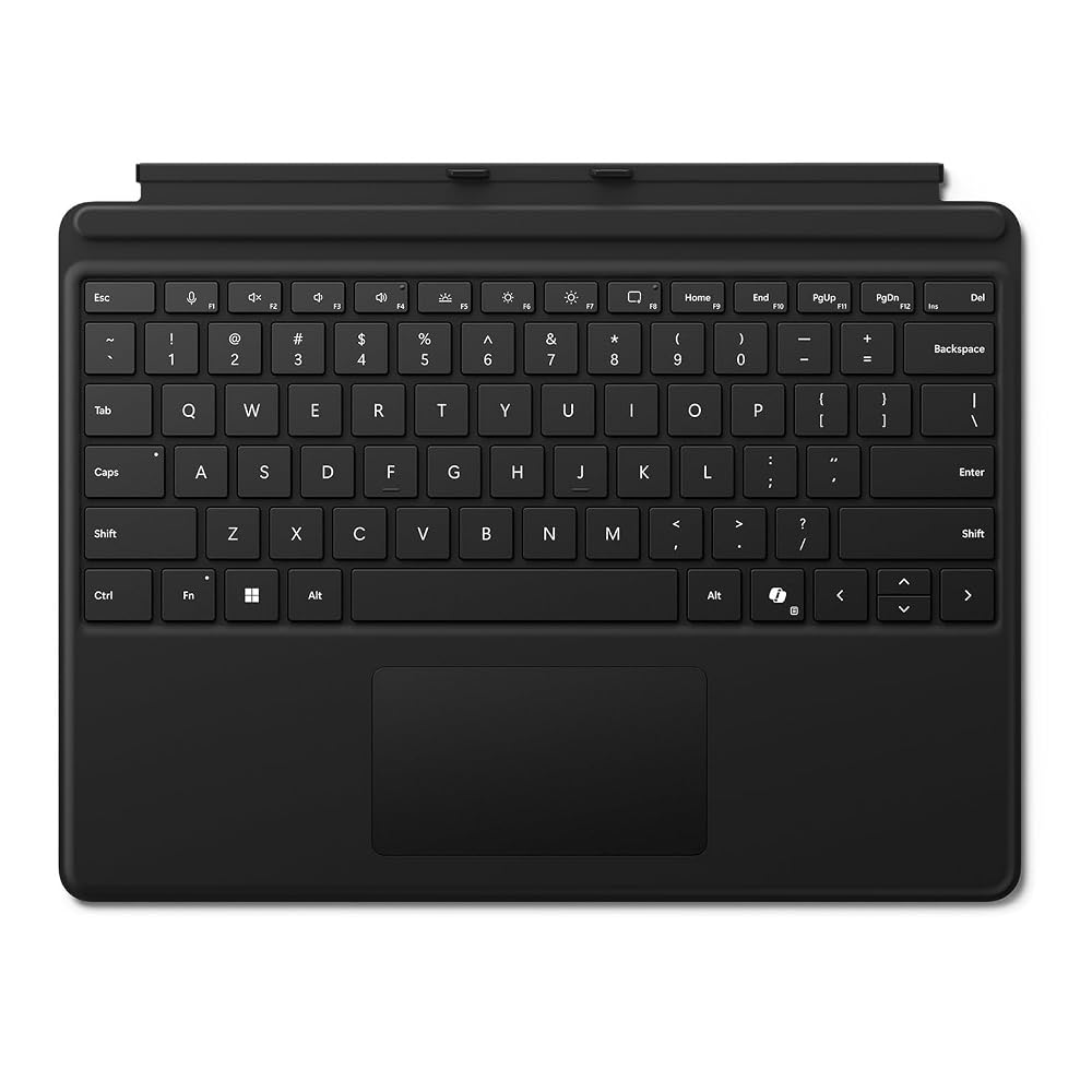 マイクロソフト Surface Pro キーボード 日本語配列 Copilotキー搭載 タッチパッド付 ブラック