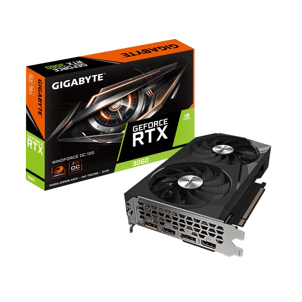 GIGABYTE ギガバイト グラフィックボード GeForce RTX 3060 GDDR6 12GB GV-N3060WF2OC-12GD