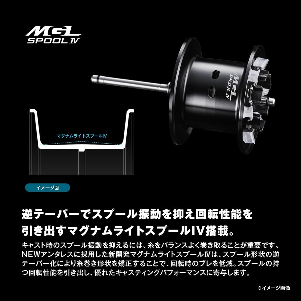 シマノ ベイトリール 25アンタレス 100XG 右ハンドル ギア比7.8 SHIMANO