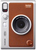 富士フイルム チェキ instax mini Evo ハイブリッドインスタントカメラ スマホプリンター ブラウン INS MINI EVO BROWN C