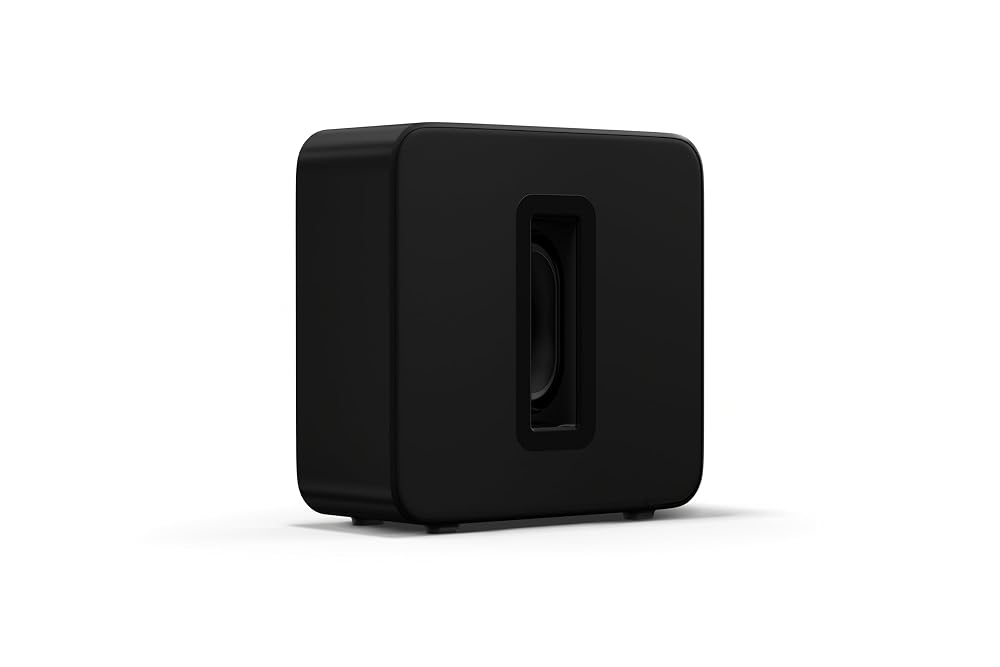 Sonos Sub 4 ソノス ワイヤレスサブウーファー Wi-Fi 重低音 ホームシアター ブラック SUBG4JP1BLK