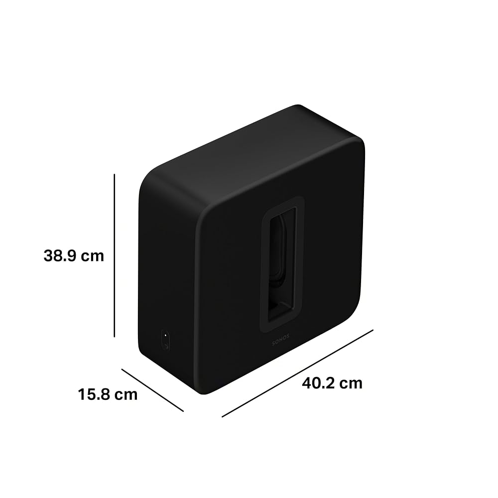 Sonos Sub 4 ソノス ワイヤレスサブウーファー Wi-Fi 重低音 ホームシアター ブラック SUBG4JP1BLK