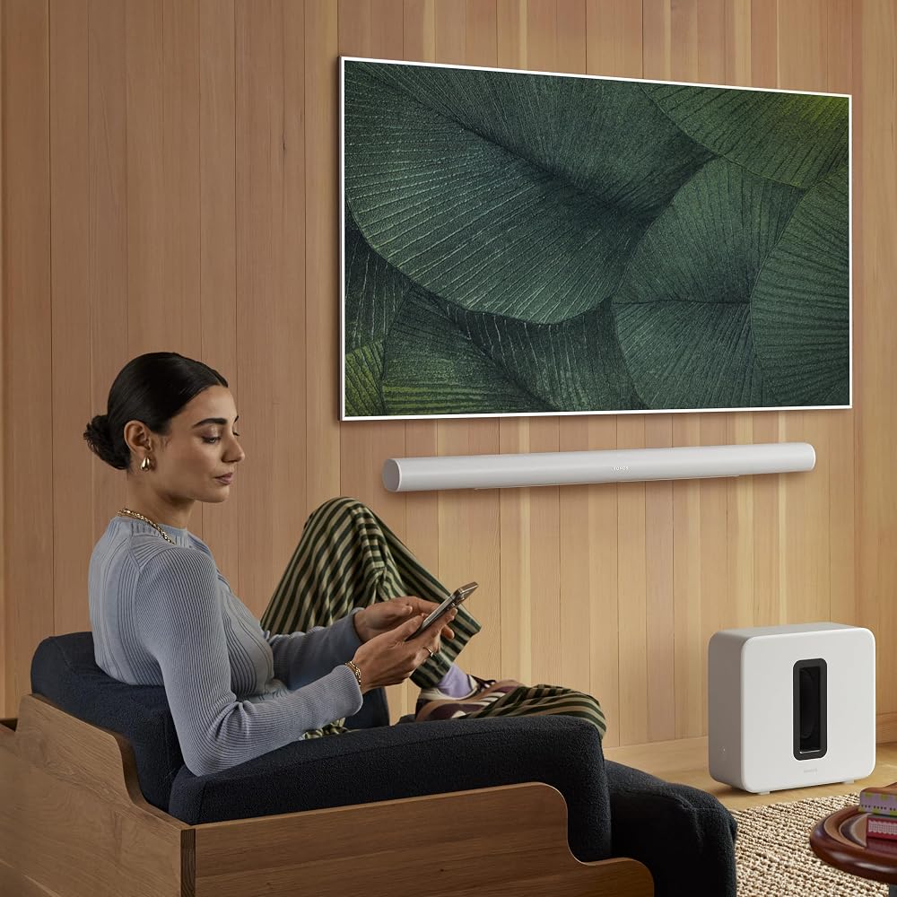 Sonos Sub 4 ソノス ワイヤレスサブウーファー Wi-Fi 重低音 ホームシアター ホワイト SUBG4JP1