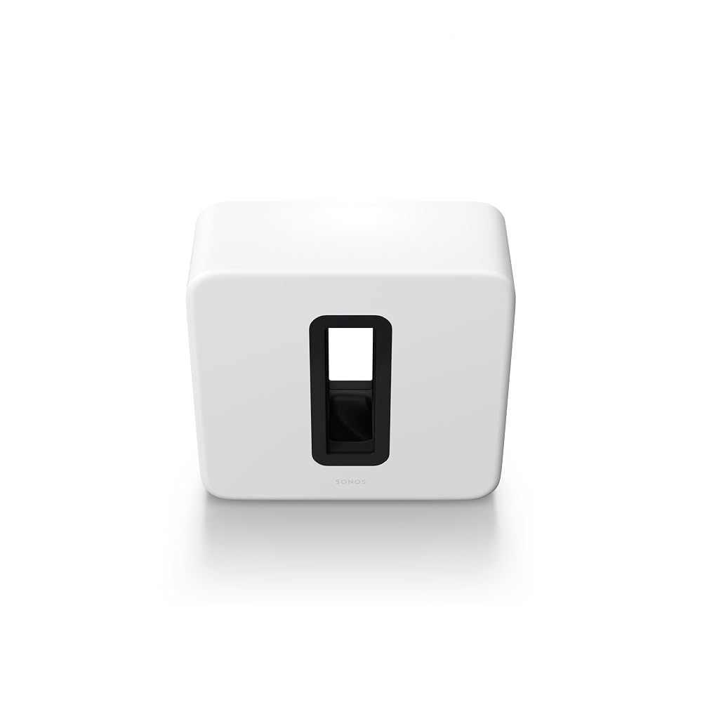 Sonos Sub 4 ソノス ワイヤレスサブウーファー Wi-Fi 重低音 ホームシアター ホワイト SUBG4JP1