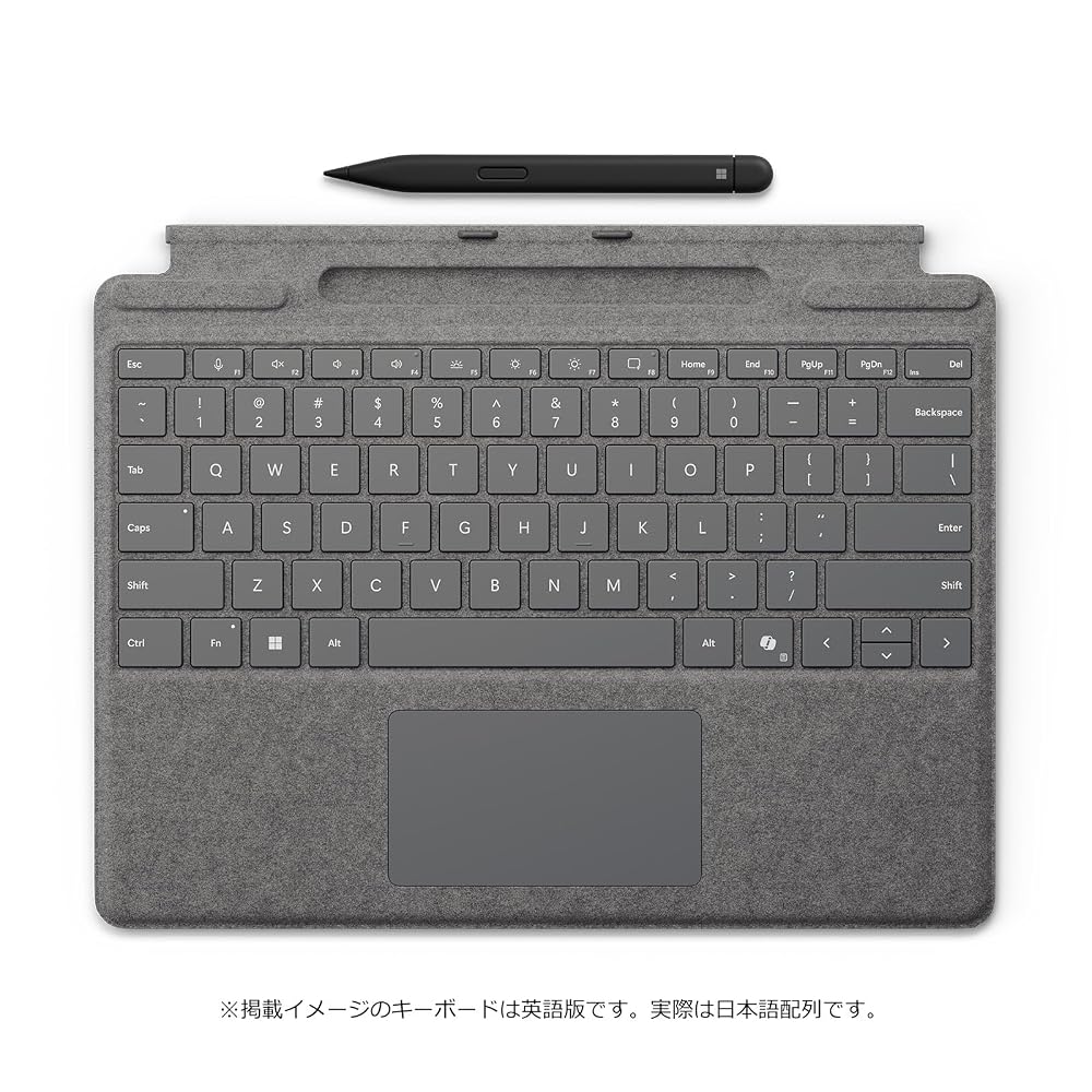 2点セット: Surface Pro（第 11 世代） 13インチ Snapdragon X Plus 16GB 256GB プラチナ EP2-19223 + Surface Pro キーボード 画像3