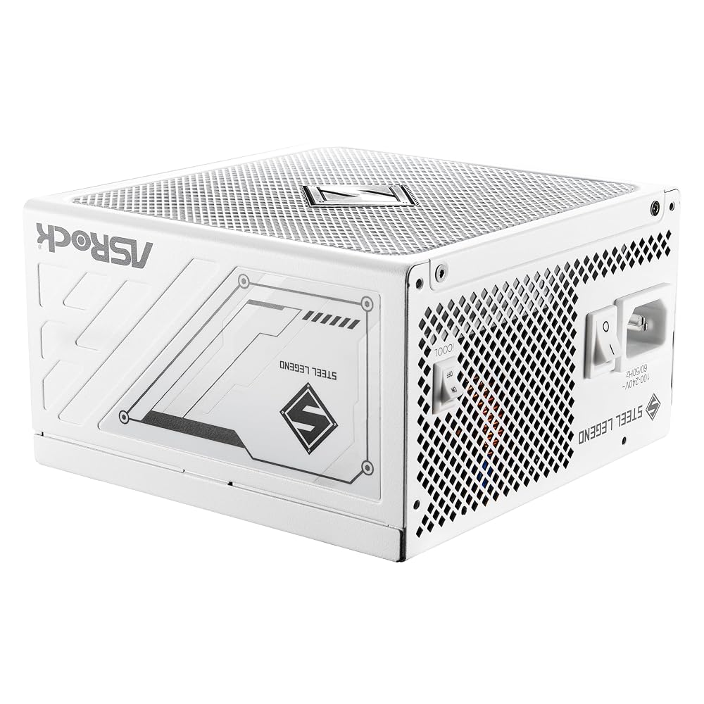 ASRock Steel Legend 次世代GPU対応PC電源ユニット1200WPCIe5.1対応80PLUS GOLDATX 3.1フルモジュラー 12V-2x6 ケーブル付属SL-1200GW 画像2