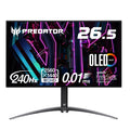 Acer Predator X27U 26.5インチ 有機EL ゲーミングモニター WQHD 240Hz 0.01ms USB-C ピボット 高さ調整 X27Ubmiipruzx