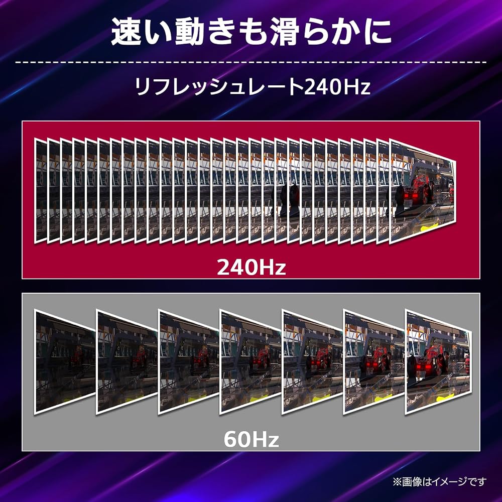 LG UltraGear OLED 27GX704A-B 26.5インチ 有機EL ゲーミングモニター 0.03ms MLA高輝度 VGP2026金賞 画像6