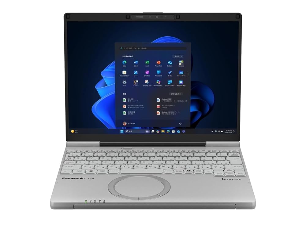 パナソニック Panasonic Let's note SC6 CF-SC6ADTCR カームグレイ 12.4型 ノートパソコン Core Ultra 5 225U メモリ16GB SSD512GB Windows 11 Pro