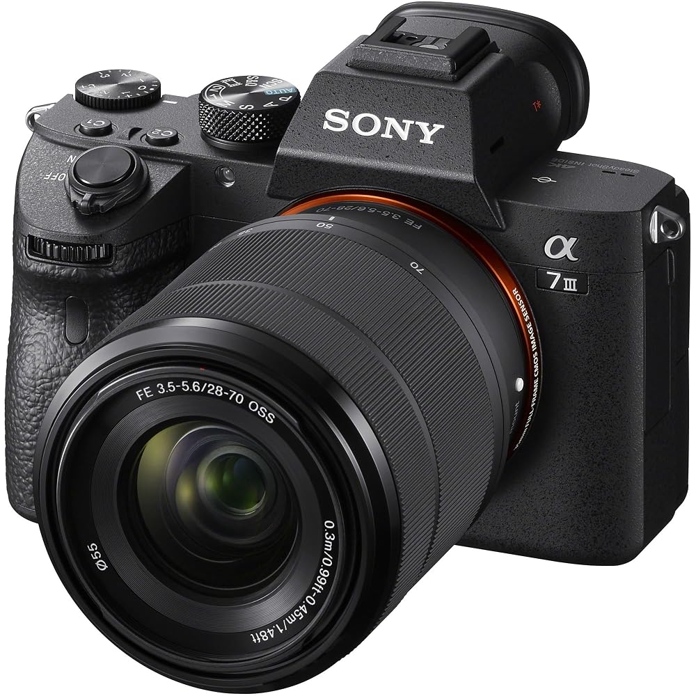 ソニー SONY α7 III ILCE-7M3K ズームレンズキット FE 28-70mm F3.5-5.6 OSS付 ブラック フルサイズミラーレス一眼 有効約2420万画素
