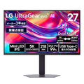 LG UltraGear 27GM950B-B 27インチ 5K ゲーミングモニター 165Hz Hyper Mini LED IPS DCI-P3 99% 最大輝度1250cd
