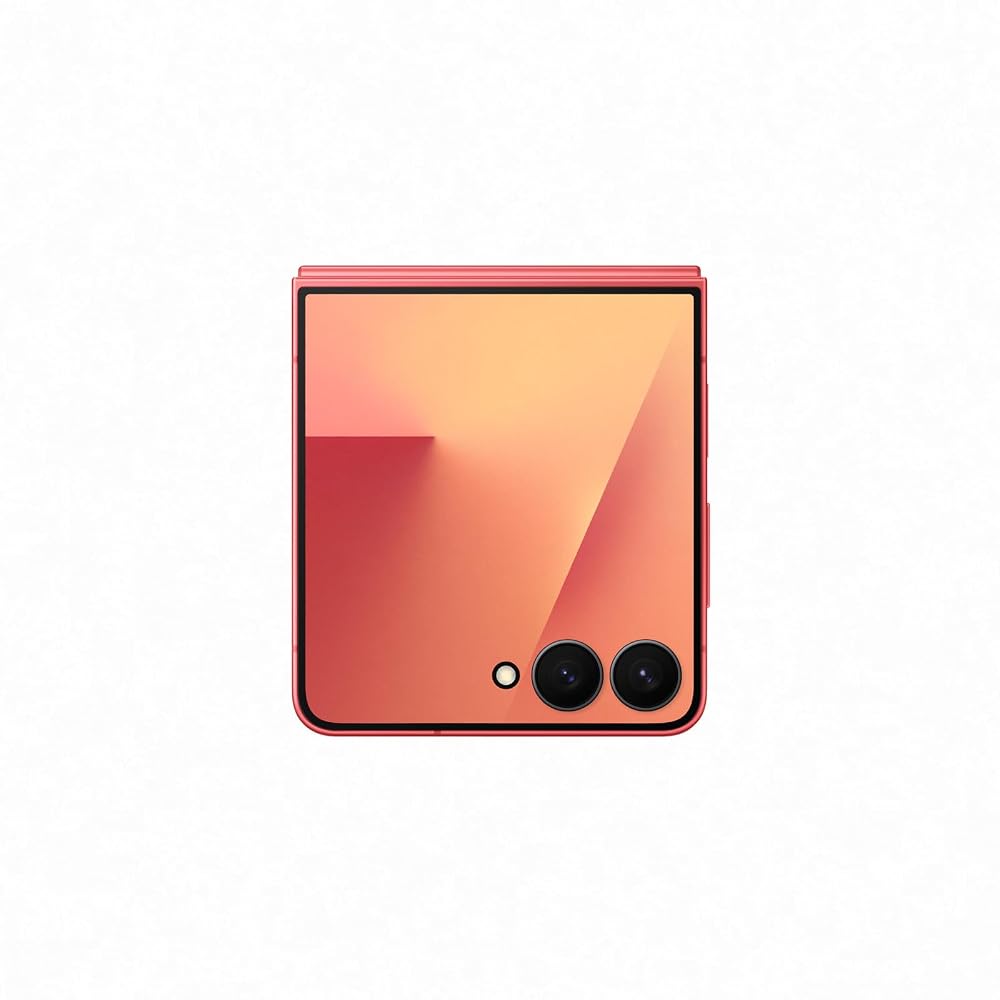 Samsung Galaxy Z Flip7 512GB |コーラルレッド|Galaxy AI対応|SIMフリースマホ 本体 端末|FeliCa対応|6.9インチ|軽量188g|IP48 画像2