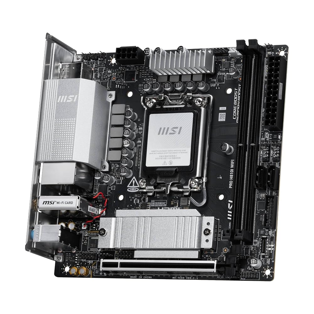 MSI PRO H810I WIFI Mini-ITXマザーボード MB6916 画像3