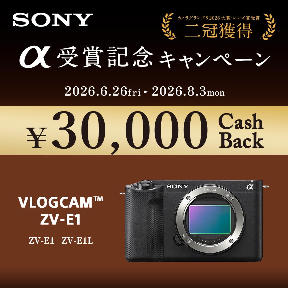 ソニー / Vlog用カメラ / レンズ交換式VLOGCAM / フルサイズ / ミラーレス一眼カメラ / ZV-E1 / パワーズームレンズキット（同梱レンズ:SELP2860） 画像2