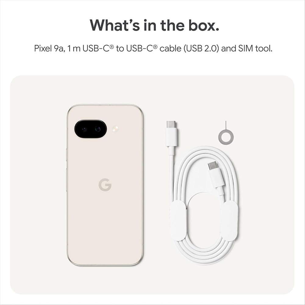 Google Pixel 9a 256GB+8GB SIMフリー [Porcelain] * SIM FREE スマートフォン 画像6