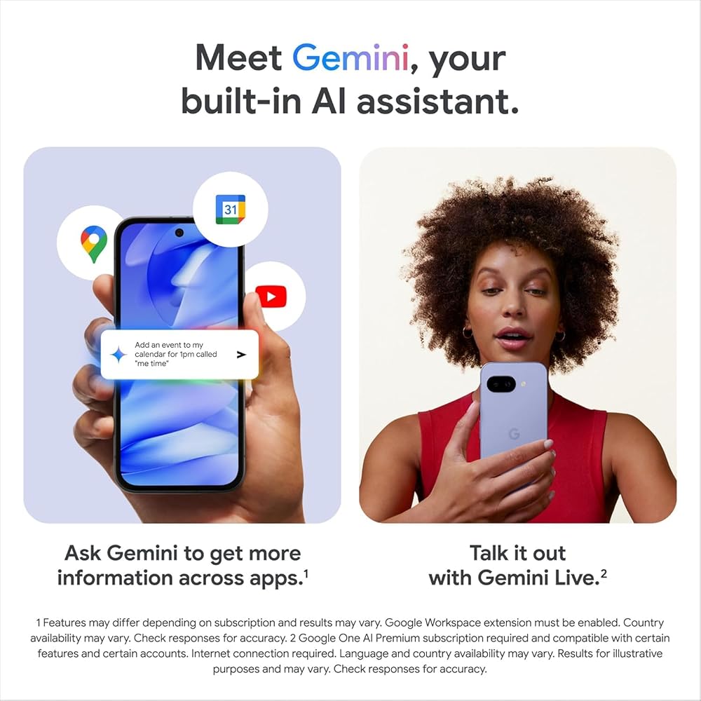 Google Pixel 9a 256GB+8GB SIMフリー [Porcelain] * SIM FREE スマートフォン 画像4