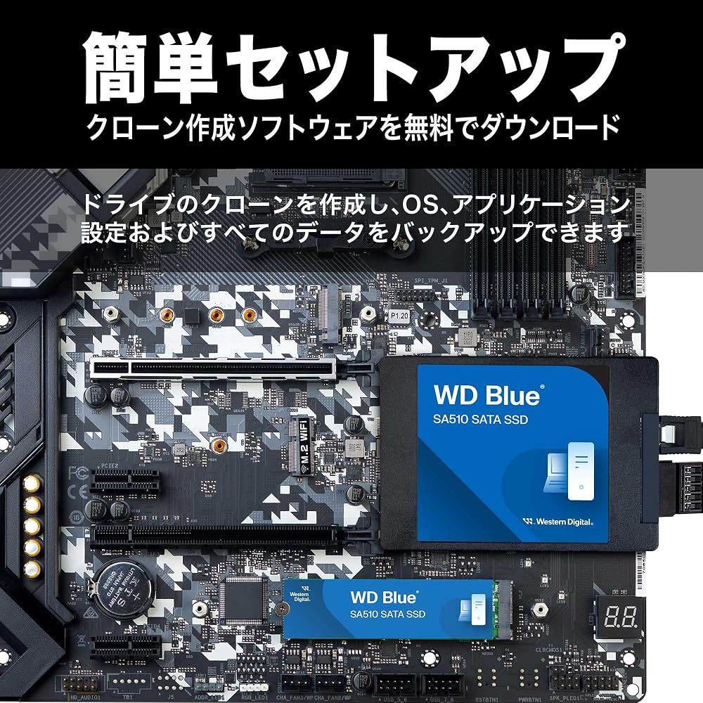 ウエスタンデジタル(Western Digital) WD Blue SATA SSD 内蔵 2TB 2.5インチ 画像5