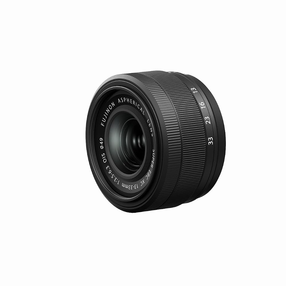 富士フイルム(FUJIFILM) X 交換レンズ フジノン 望遠 広角 コンパクト 13-33mm F3.5-6.3 ブラック XFレンズ F XC13-33mmF3.5-6.3 OIS 画像6