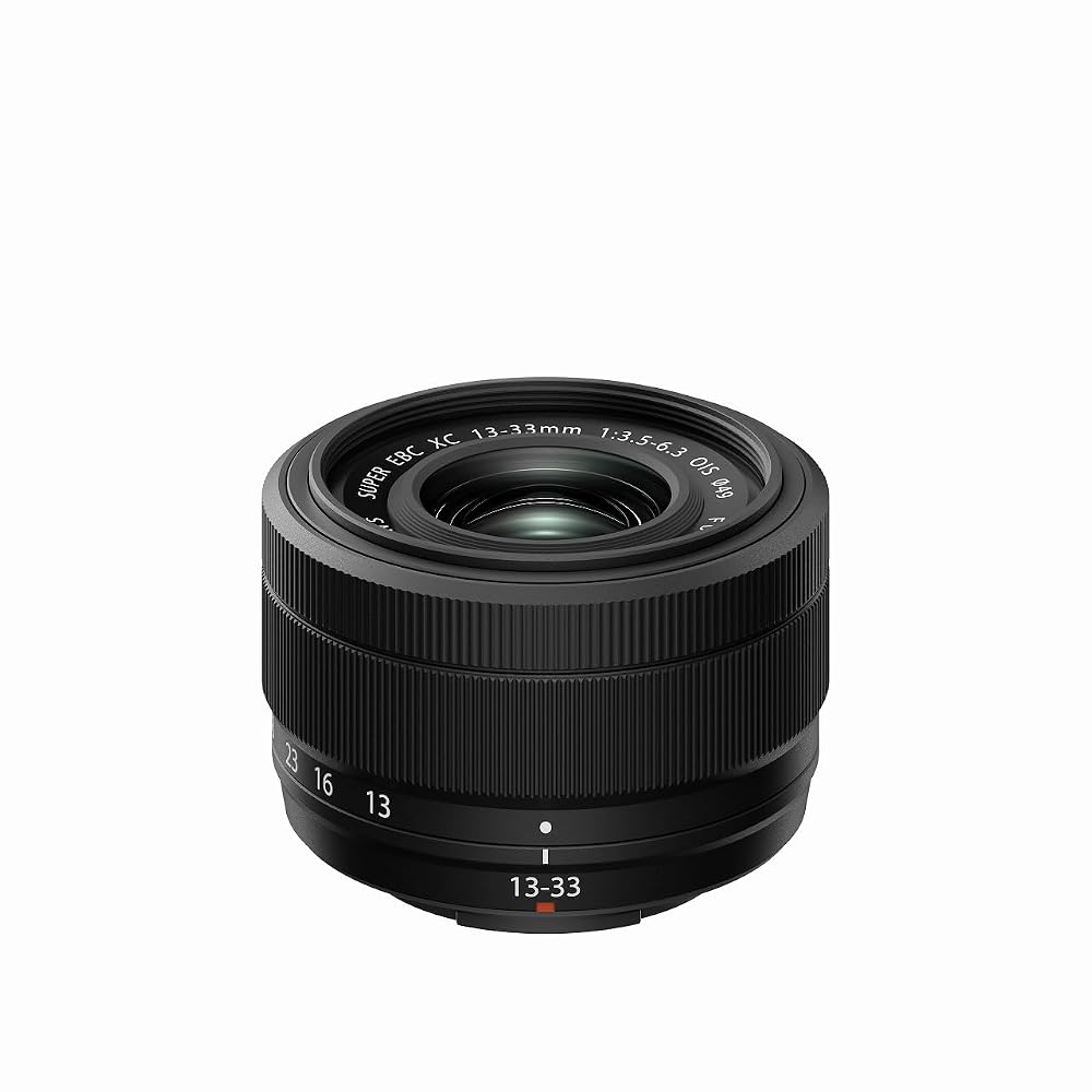 富士フイルム(FUJIFILM) X 交換レンズ フジノン 望遠 広角 コンパクト 13-33mm F3.5-6.3 ブラック XFレンズ F XC13-33mmF3.5-6.3 OIS