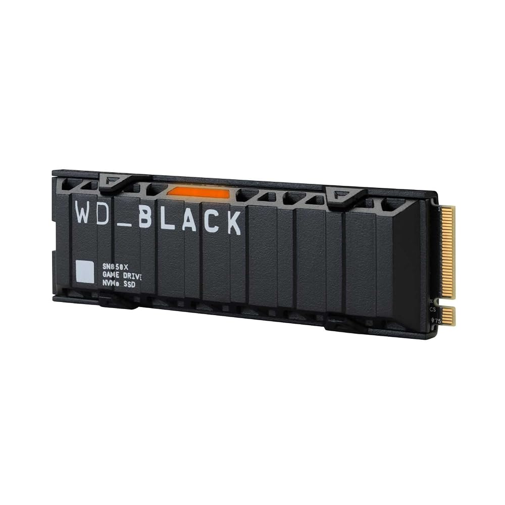 Western Digital ウエスタンデジタル WD BLACK M.2 SSD 内蔵 ヒートシンク搭載 4TB PS5動作確認済 NVMe PCIe Gen4 x4